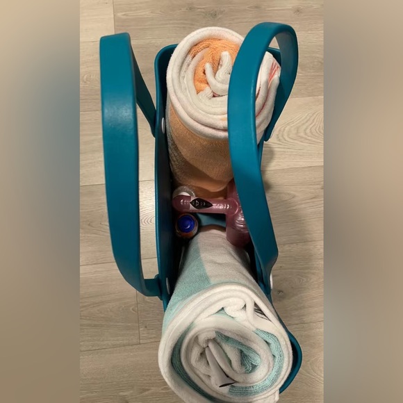 Lake Blue Large Waterproof Beach Bag - Picture 3 of 4